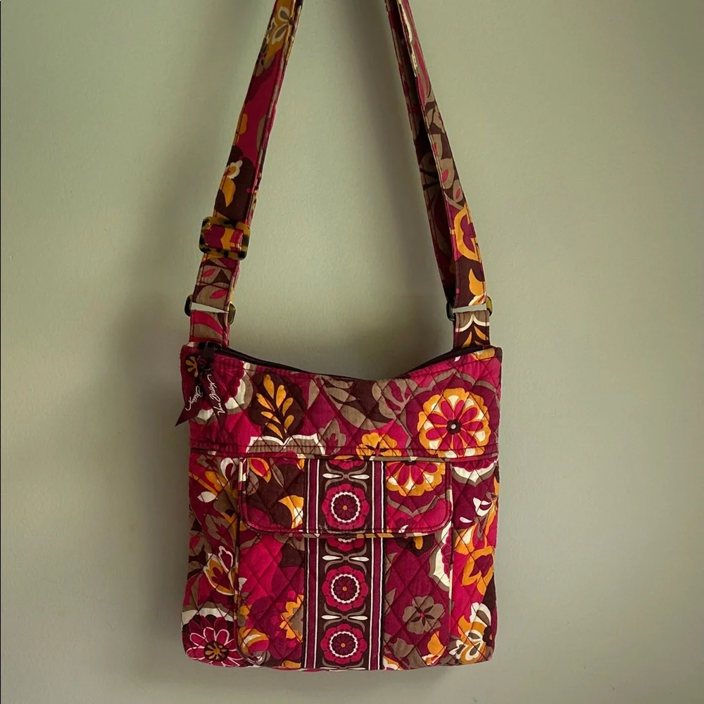 Vera Bradley Carnaby Floral Crossbody Bag